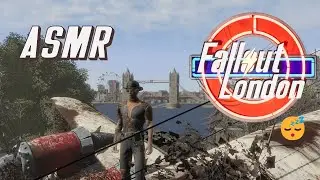 [ASMR] Fallout London Gameplay 🌩️ 6 | Rads, Crabs, and a Plane | ASMR Whisper & Controller Sounds ☢️