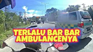 escorting ambulance,# bar bar sekali ambulancenya