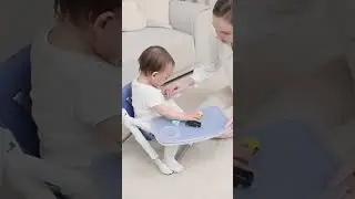 Foldable Baby Booster Seat Outdoor Dining Camping Chair for Kids