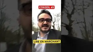 CONSEIL DE LECTEUR #5 LIRE EN MARCHANT.