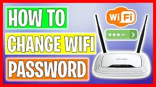 How to Change WIFI Password TP Link Router PC and Mobile ✅