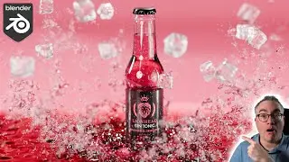 Bottle Product Viz - Blender 3D Tutorial