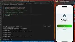 Flutter login UI