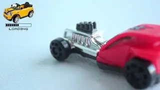 Specialized Vehicle for Drag Racing. Inspection Drug Race Toy | Loading review