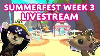 🌞Playing the NEW SUMMERFEST GAME! 😎Making ICE CREAMS With The ADOPT ME TEAM! 🍧Adopt Me! On Roblox!