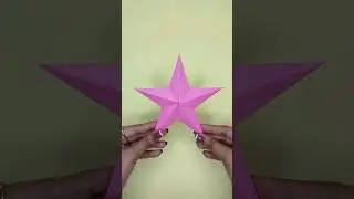 3D star making just in one minute #shorts
