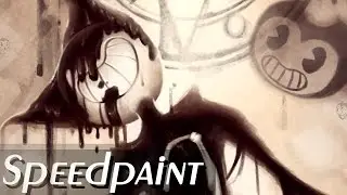 Ink Demon Bendy SPEEDPAINT (Bendy and the Ink machine) - Rising Ink