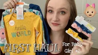 First BABY CLOTHING HAUL For Baby Girl #2! Target, Once Upon A Child + MORE!