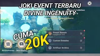 LIVE GENSHIN IMPACT | JOKI EVENT TERBARU CUMA 20K | MABAR RIVIEW