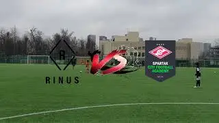 FC Rinus (U10) - Spartak City Football Academy (U10). Чемпионат Moscow children's league. 1-й тур.