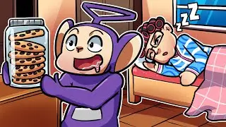 STEAL COOKIES FROM GRANNY! | Tinky Winky Plays: Roblox STEAL COOKIES