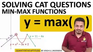 Maxima  Minima Function | Algebra | Quantitative Aptitude Series
