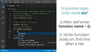 python tkinter button real function tutorial 6