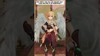 Why didn't you tell me earlier that your brother is so handsome!! | Genshin Impact