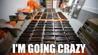 112x RTX 3070's!! BUT how am I going to set them all up for MINING?