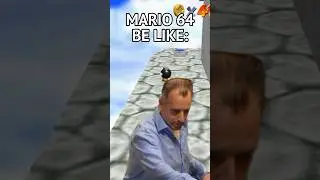 Mario 64 makes ZERO sense 😵‍💫💣 #shorts #meme