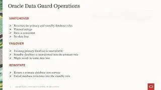Change Roles in Active Data Guard on Virtual Machine Database Systems- Switchover/Failover/Reinstate