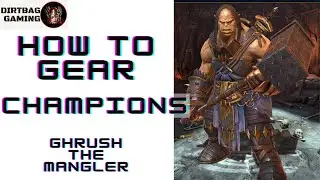 HOW TO GEAR GRUSH THE MANGLER | So Good! | Raid Shadow Legends gear guide