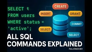 All SQL Commands Explained for Developers | DDL, DML, DCL, TCL, DQL