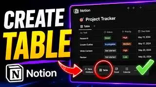 How To Create A Table In Notion(2026 Step-by-Step  Guide)