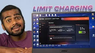 I Found the BEST way to STOP CHARGING in MSI Laptops!