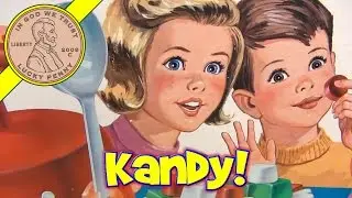 Kandy Kitchen Food Maker Set, Featuring Mr. Kandy Man!, 1966 Transogram