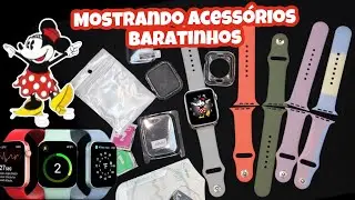COMPRAS DE ACESSÓRIOS( PULSEIRAS,CASE, PELÍCULA) PARA MEU APPLE WATCH- SÓ COISA LINDAAAAAAA!