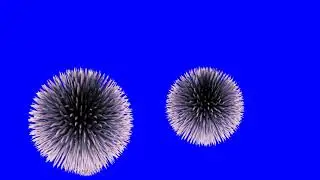 GREEN SCREEN ANIMATION CORONA VIRUS VIRUS MOUVING