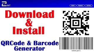 How to Download and Install Zint QRCode and Barcode Generator.