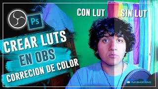 CREAR LUT EN OBS | CORRECCIÓN DE COLOR EN OBS CON PHOTOSHOP @HundsvartJarva