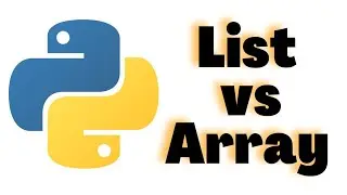 List vs Array In Python || Difference Between List And Array In Python || 