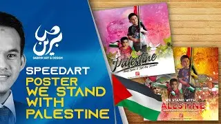 [Speedart] We Stand With Palestine