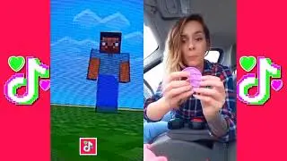 TIK TOK MINECRAFT COMPILATION 29 🚃 MEJORES MOMENTOS + FAILS + MEMES + GRACIOSOS.