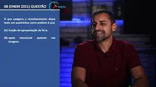 RESOLUÇÕES ENEM (LINGUAGENS) - QUESTÃO 08