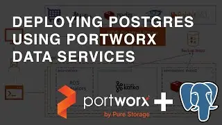 Deploying Postgres on Kubernetes using Portworx Data Services