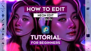 HOW TO EDIT | Neon Edit Tutorial FOR BEGINNERS | ibisPaintX (Tutorial 21) Ft. TWICE Tzuyu