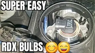 2012 Acura RDX Headlight Bulb Install How to