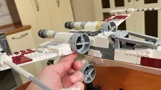 UCS X-Wing Instructions Update! AVAILABLE NOW ON REBRICKABLE!