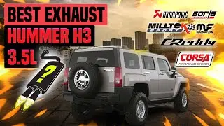Hummer H3 Exhaust Sound 3.5L 🔥 Turbo,Acceleration,Upgrade,Review,Custom,Modified,Mods,Borla,Corsa+