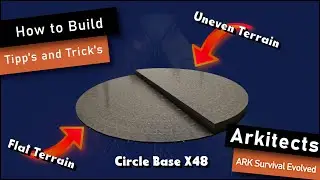 ARK: How to Build Tipp's and Trick's (Round Base X48) ARK Survival Evolved