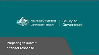 Preparing to submit a tender response