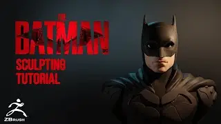 Zbrush Sculpting the Batman full Zbrush Tutorial!!