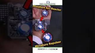 Smallest Arc-Reactor In MCU || Tony stark watch || 