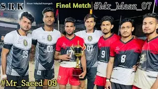 Azamgarh VS Punjab | Final Match 😱 { #Mr_Maaz_07 #mr_saeed_09 } All IndiaVolleyballTournamentBuzurga