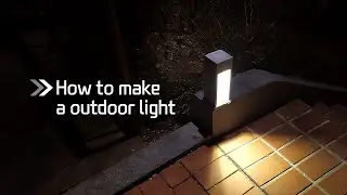 DIY led  light outdoor garden light yard lawn path lamp