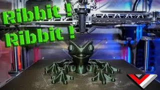 3D Printed articulated frog