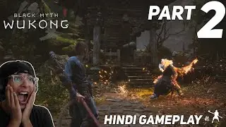 Monkey King Vs NEW BOSS Fight | BLACK MYTH WUKONG Gameplay Part 2 - Hindi (FULL GAME)