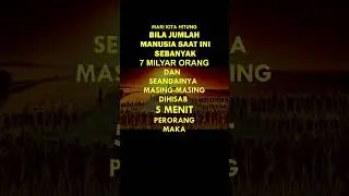 Waktu Dihisab di Padang Mahsyar 