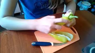 Как почистить перец