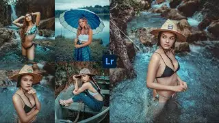 How to edit Cinematic Blue and Brown - Lightroom Mobile tutorial Free Preset